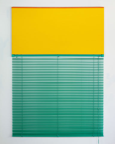 Untitled Blind (Green & Yellow)
